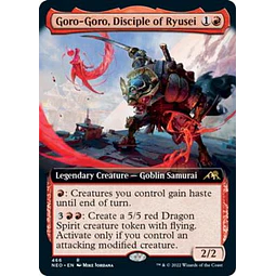 Goro-Goro, Disciple of Ryusei - Kamigawa: Neon Dynasty Variants (Extended Art) (ingles)