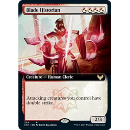 Blade Historian - Strixhaven: School of Mages Variants (Extended Art) (ingles)