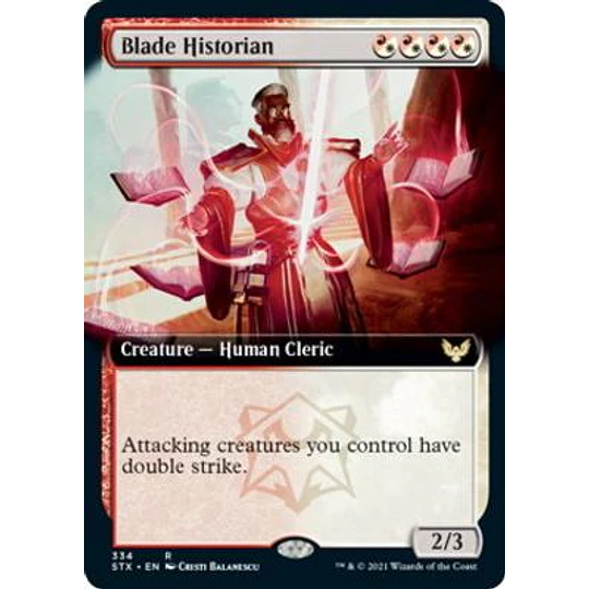 Blade Historian - Strixhaven: School of Mages Variants (Extended Art) (ingles)