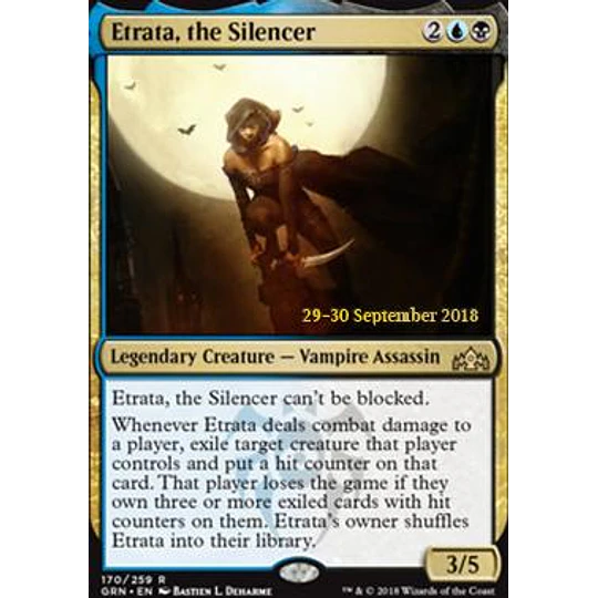 Etrata, the Silencer - Promotional (Prerelease Foil) (español)