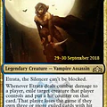 Etrata, the Silencer - Promotional (Prerelease Foil) (español)