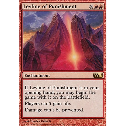 Leyline of Punishment - 2011 Core Set (inglés)