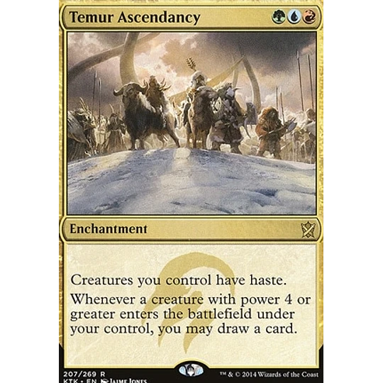 Temur Ascendancy - Khans of Tarkir (español)