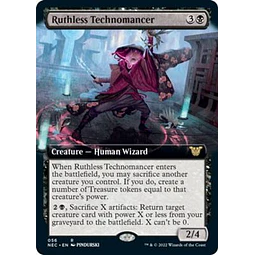 Ruthless Technomancer - Kamigawa: Neon Dynasty Commander Decks Variants (Extended Art) (ingles)