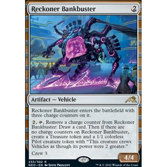 Reckoner Bankbuster - Kamigawa: Neon Dynasty (ingles)