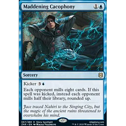 Maddening Cacophony - Zendikar Rising (ingles)
