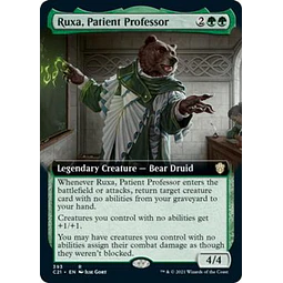 Ruxa, Patient Professor - Commander 2021 Variants (Extended Art) (ingles)