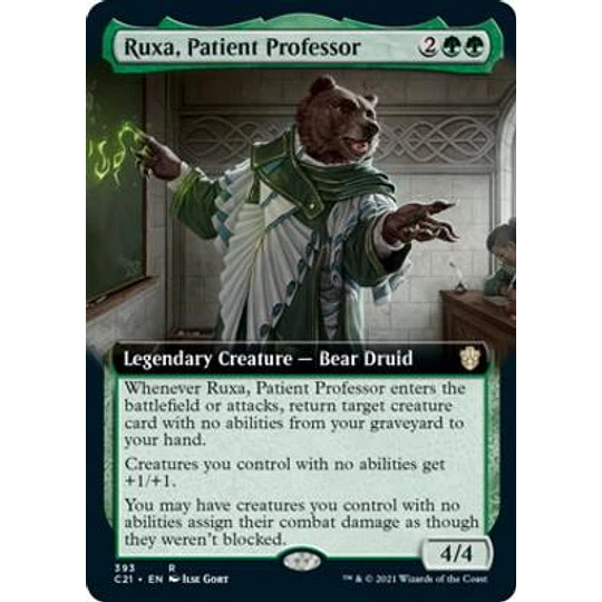 Ruxa, Patient Professor - Commander 2021 Variants (Extended Art) (ingles)