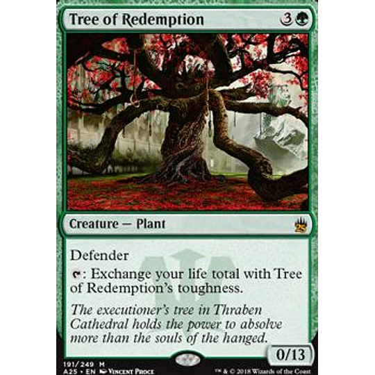 Tree of Redemption - Masters 25 (ingles)