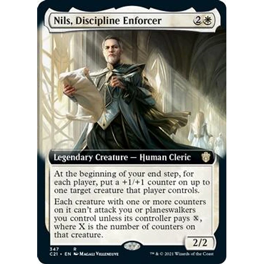 Nils, Discipline Enforcer - Commander 2021 Variants (Extended Art) (ingles)