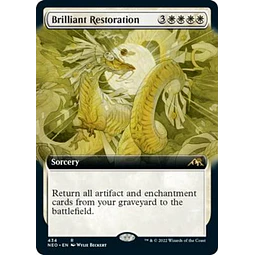 Brilliant Restoration - Kamigawa: Neon Dynasty Variants (Extended Art) (ingles)