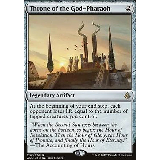 Throne of the God-Pharaoh - Amonkhet (español)