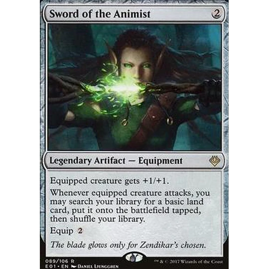 Sword of the Animist - Archenemy - Nicol Bolas (ingles)