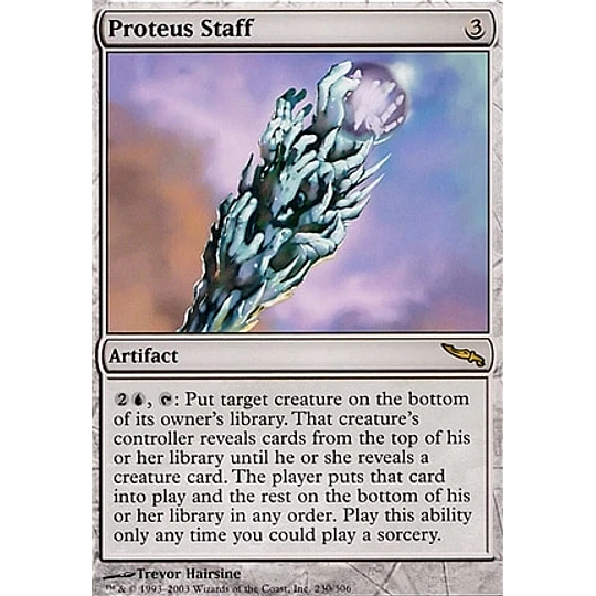 Proteus Staff - Mirrodin (inglés)