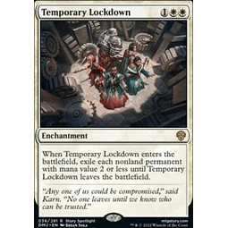 Temporary Lockdown - Dominaria United (ingles)