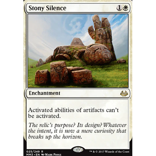 Stony Silence - Modern Masters 2017 (ingles)