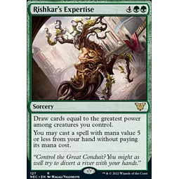 Rishkar's Expertise - Kamigawa: Neon Dynasty Commander Decks (ingles)