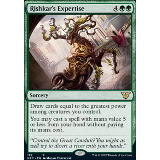 Rishkar's Expertise - Kamigawa: Neon Dynasty Commander Decks (ingles)