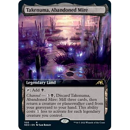 Takenuma, Abandoned Mire (Extended Art) - Kamigawa: Neon Dynasty Variants (inglés)