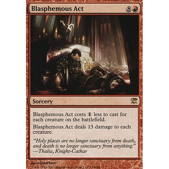 Blasphemous Act - Innistrad (español)