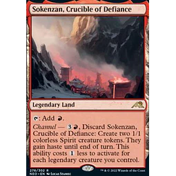 Sokenzan, Crucible of Defiance - Kamigawa: Neon Dynasty (ingles)