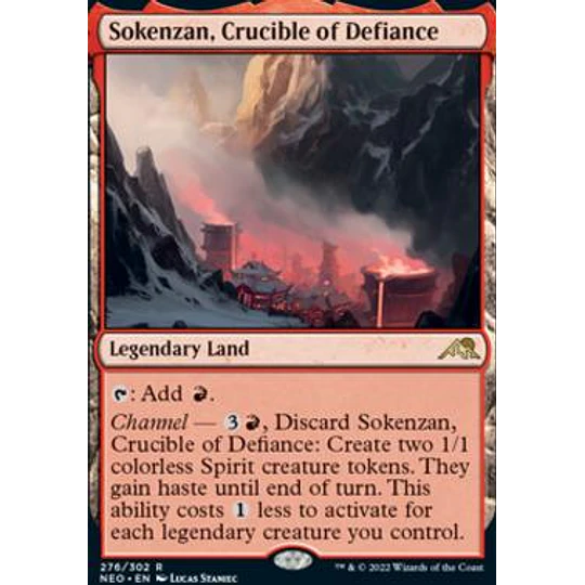 Sokenzan, Crucible of Defiance - Kamigawa: Neon Dynasty (ingles)