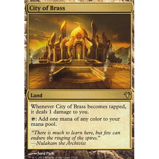City of Brass - Modern Event Deck (ingles)