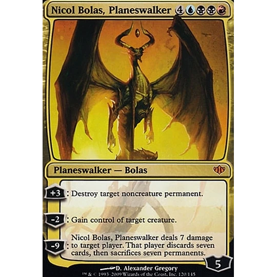 Nicol Bolas, Planeswalker - Conflux (ingles)