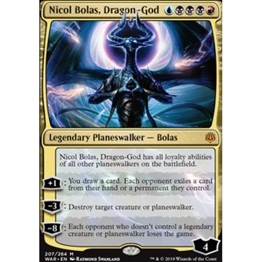 Nicol Bolas, Dragon-God - War of the Spark (español)