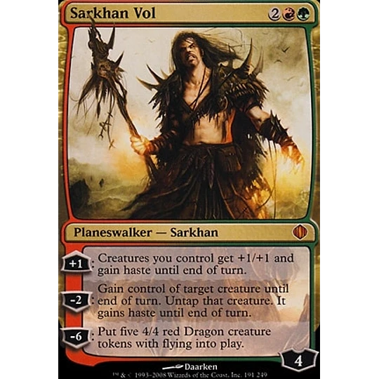 Sarkhan Vol - Shards of Alara (español)
