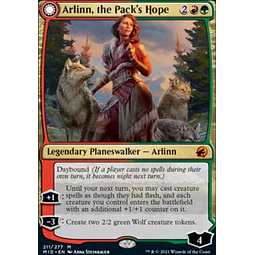 Arlinn, the Pack's Hope - Innistrad: Midnight Hunt (español)