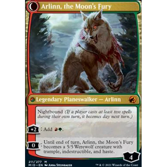 Arlinn, the Pack's Hope - Innistrad: Midnight Hunt (español)