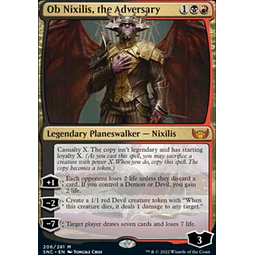 Ob Nixilis, the Adversary - Streets of New Capenna (ingles)