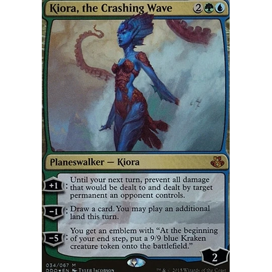 Kiora, the Crashing Wave (Foil) - Duel Decks: Elspeth Vs. Kiora (ingles)
