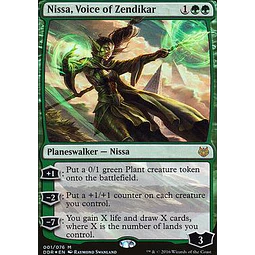 Nissa, Voice of Zendikar (Foil) - Duel Decks: Nissa Vs. Ob Nixilis (ingles)