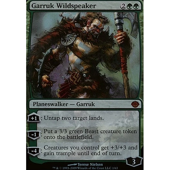 Garruk Wildspeaker (Foil) - Duel Decks: Garruk Vs. Liliana (ingles)
