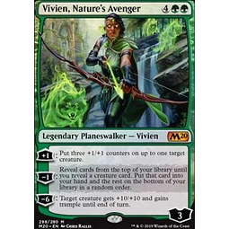 Vivien, Nature's Avenger (Planeswalker Deck Foil) - Core Set 2020 (español)