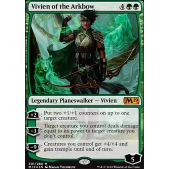Vivien of the Arkbow (Foil - Planeswalker Deck) - Core Set 2019 (ingles)