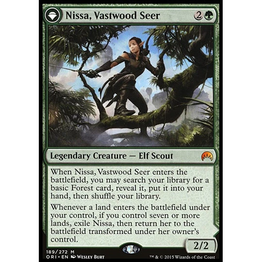 Nissa, Vastwood Seer - Magic Origins (ingles)