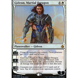 Gideon, Martial Paragon (Foil - Planeswalker Deck) - Amonkhet (español)
