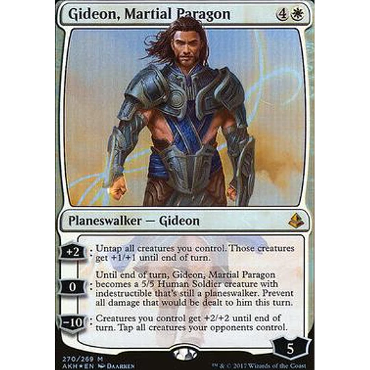 Gideon, Martial Paragon (Foil - Planeswalker Deck) - Amonkhet (español)