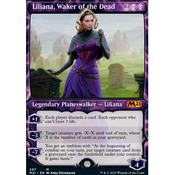 Liliana, Waker of the Dead (Showcase) - Core Set 2021 Variants (ingles)