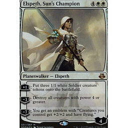 Elspeth, Sun's Champion (Foil) - Duel Decks: Elspeth Vs. Kiora (ingles)