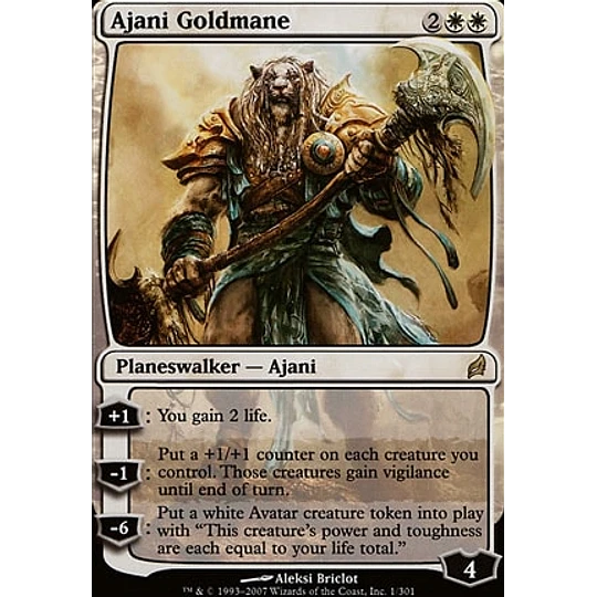 Ajani Goldmane - Lorwyn (español)