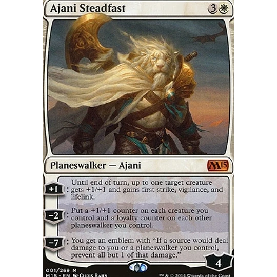 Ajani Steadfast - 2015 Core Set (español)