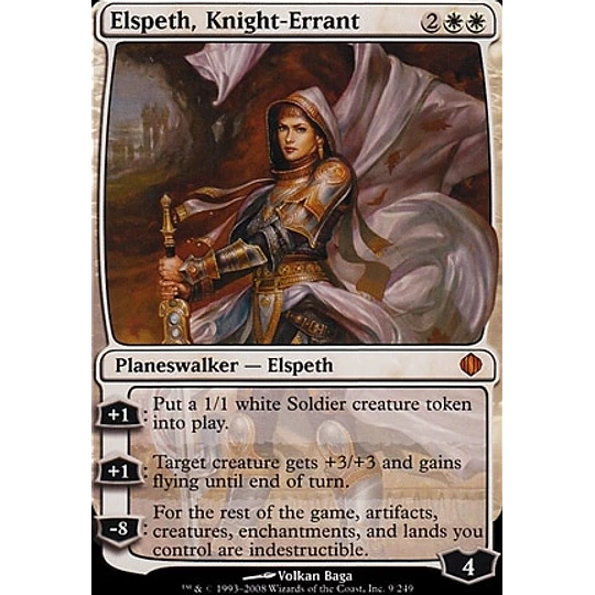 Elspeth, Knight-Errant - Shards of Alara (ingles)