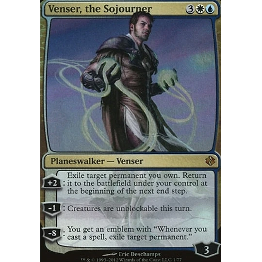 Venser, the Sojourner (Foil) - Duel Decks: Venser Vs. Koth (ingles)