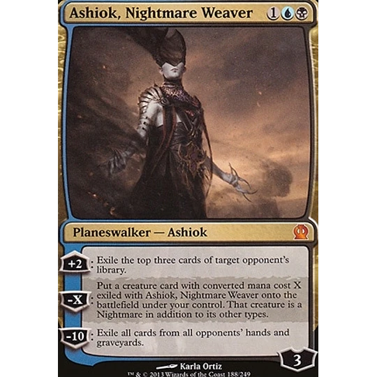 Ashiok, Nightmare Weaver - Theros (español)