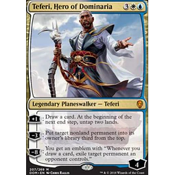 Teferi, Hero of Dominaria - Dominaria (ingles)