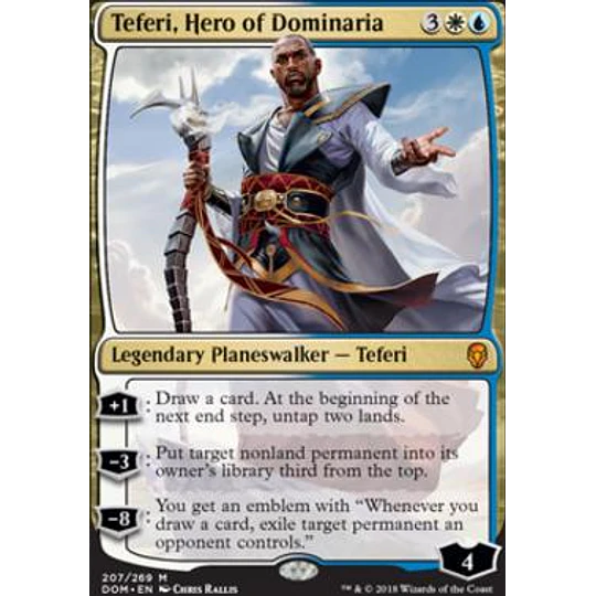 Teferi, Hero of Dominaria - Dominaria (ingles)